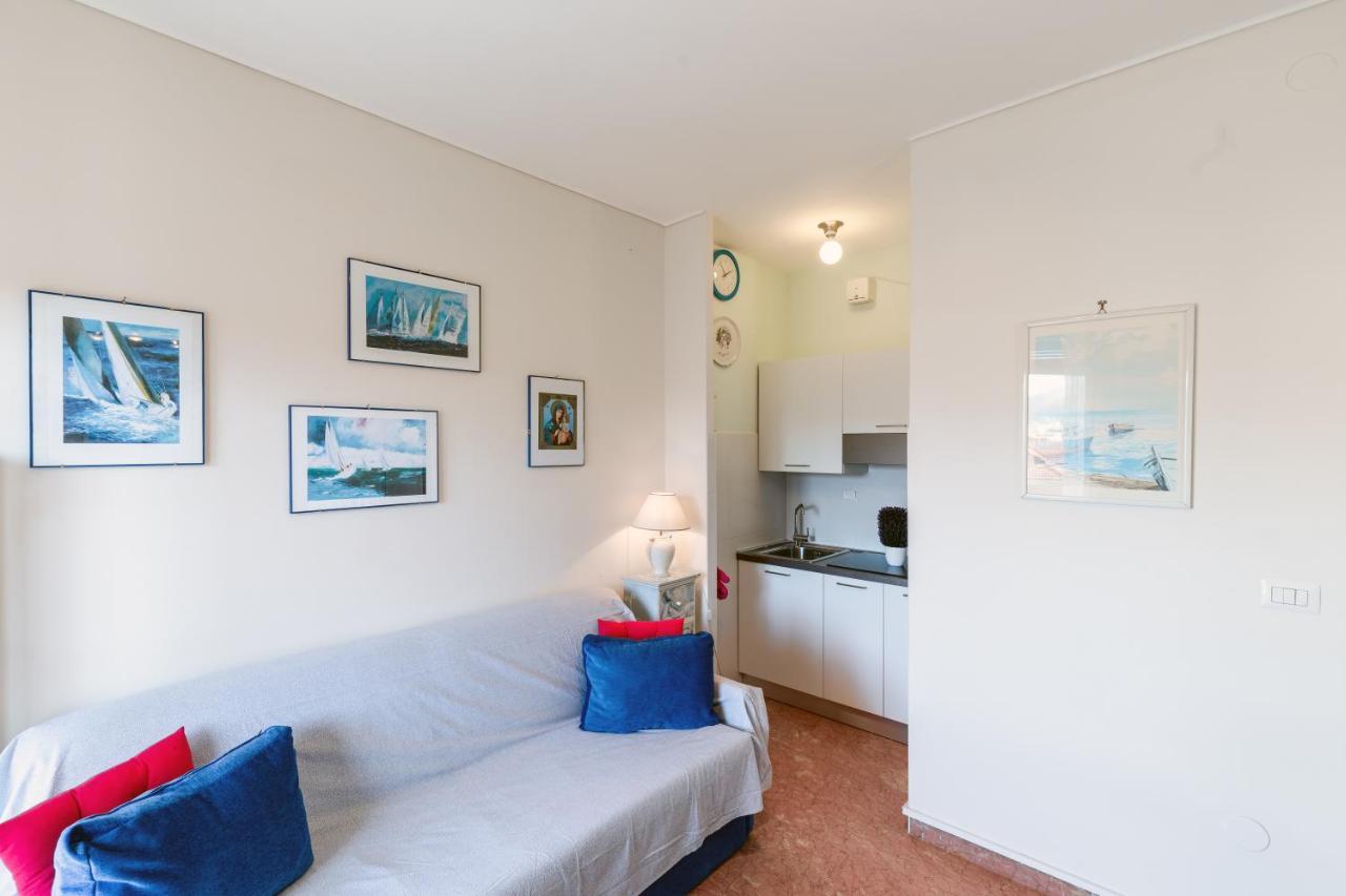 보르디게라 110 - Casa Sole Vista Mare, In Centro 100 Metri Spiaggia 아파트 외부 사진